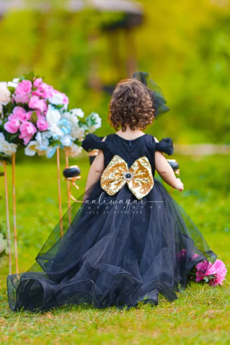 Sparkly Black Baby Girl Dress, High Low Birthday Baby Dress, Party Baby  Girl Dress, Weeding Baby Girl Dress, Princess Photoshoot Baby Dress - Etsy  | High low ball gown, Black baby girls,
